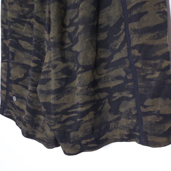 LULULEMON Pace Breaker Short 9" Military Green Black Training Active Men's M - Picture 8 of 10